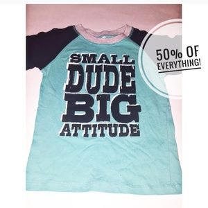small dude graphic tee 5t
